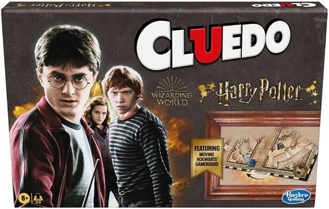 Hasbro Gaming Clue: Wizarding World Harry Potter Edition Board Game | Family Games for Kids Teens and Adults | Mystery Games | Ages 8 and Up | 3 to 5 Players