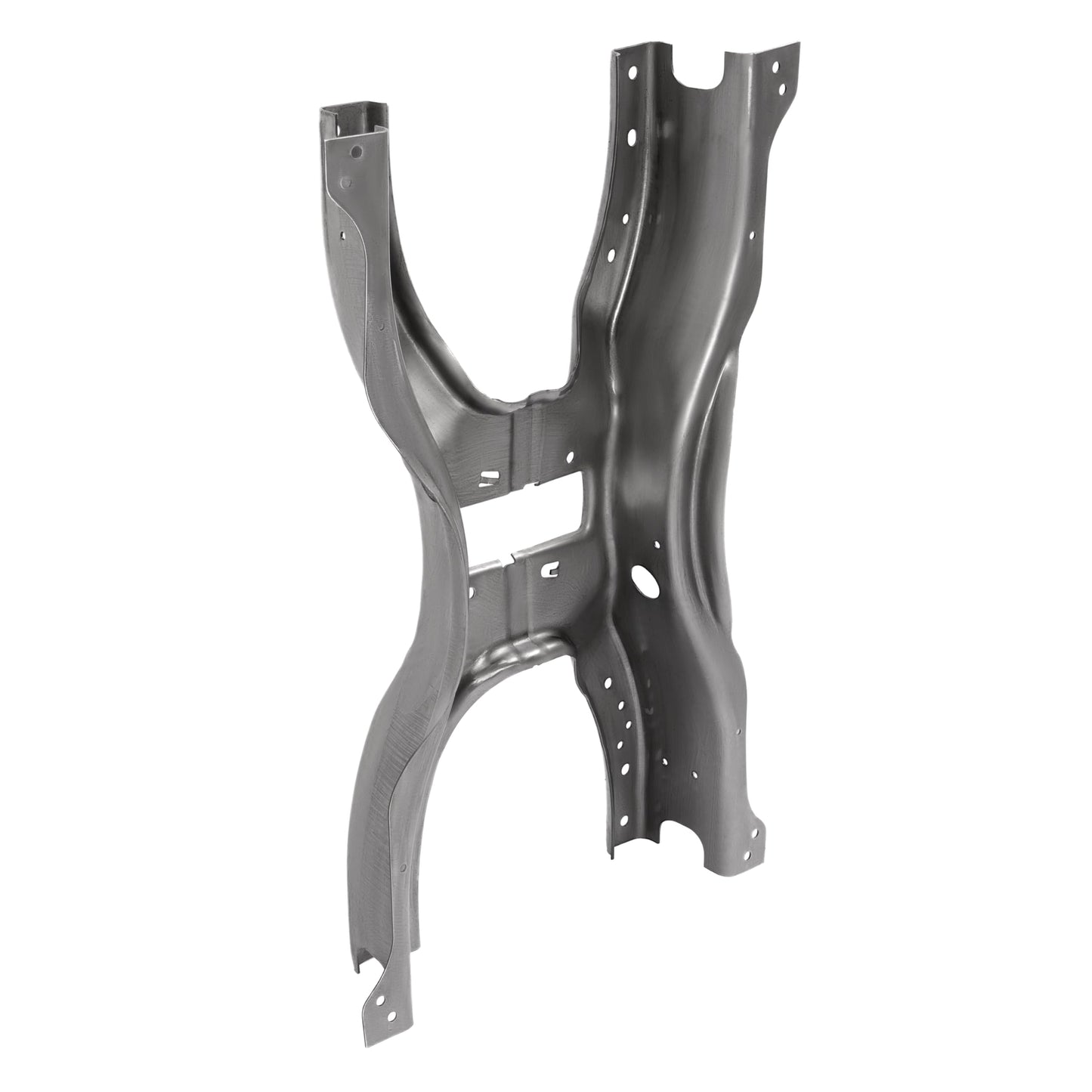 ALMULOO Spare Tire Frame Crossmember Compatible with 1999-2004 Ford F-250 F-350 Steel Spare Tire Carrier Support, Raw Finish