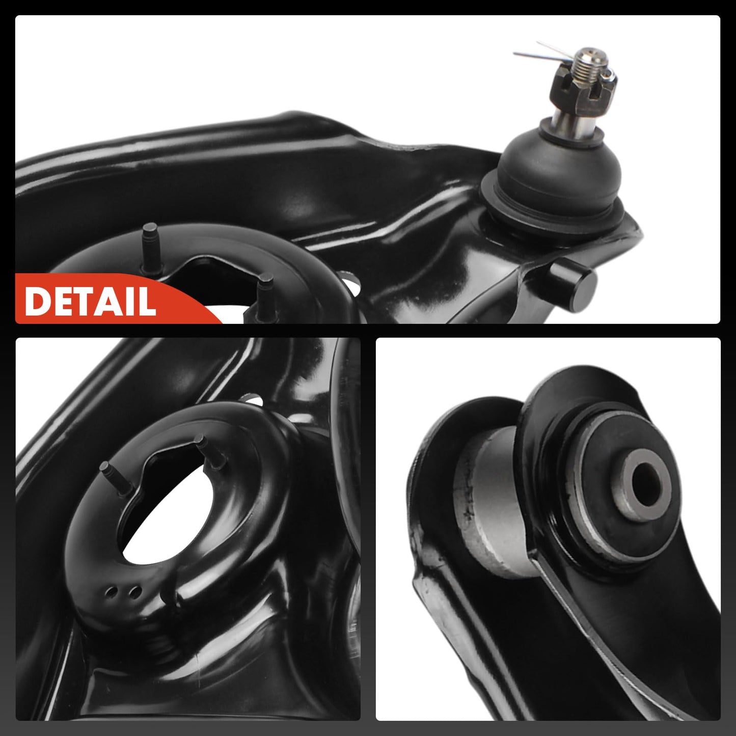 A-Premium 2 x Front Lower Control Arms, with Ball Joint and Bushing, Compatible with Ford F-150 1997-2003, F-150 Heritage 2004, F-250 1997-1999, Expedition & Lincoln Blackwood, Navigator, RWD Only