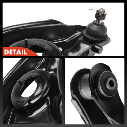 A-Premium 2 x Front Lower Control Arms, with Ball Joint and Bushing, Compatible with Ford F-150 1997-2003, F-150 Heritage 2004, F-250 1997-1999, Expedition & Lincoln Blackwood, Navigator, RWD Only