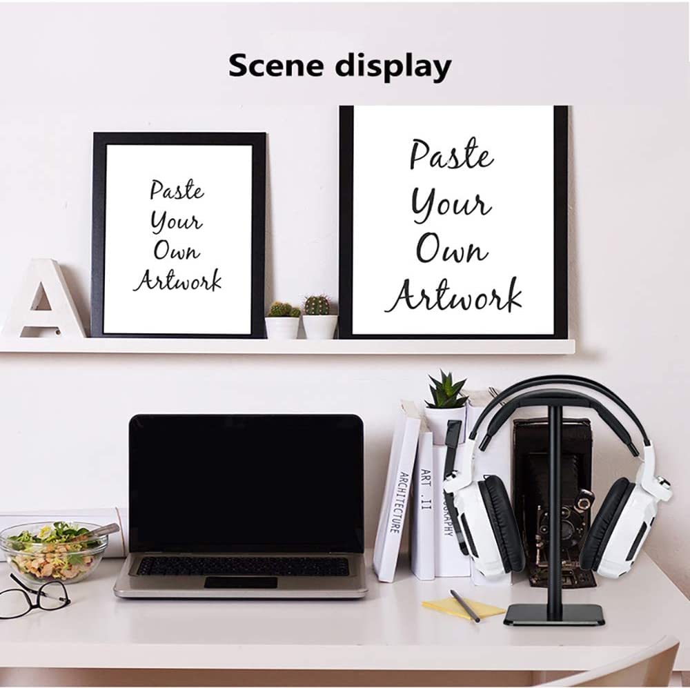 Nwubay Headphone Stand Aluminum Holder for Microsoft Xbox One Chat, Turtle Beach Recon 50X/50P/Beach XO One Stereo, KingTop Each G2000, Sony PlayStation Stereo Headset & More Black