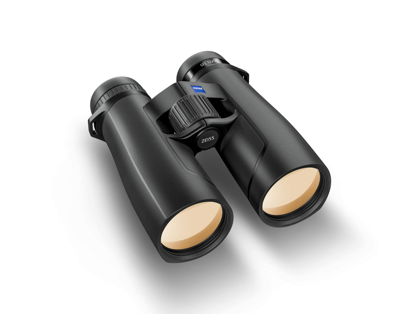 ZEISS SFL Binoculars Lightweight, Compact, Waterproof, Ultra-High Definition Coated Glass for Bird Watching, and Hunting for Twilight and Low Light Wildlife Observation with SmartFocus, Black (12x50)
