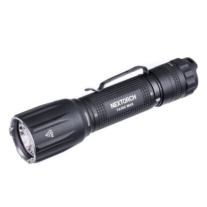 NEXTORCH TA30C Max Tactical Flashlight, 3000 Lumens High Bright USB-C Rechargeable Handheld Light, 5 Modes Strobe Long Throw IPX8 Waterproof Heavy Duty Flashlight for Outdoor Adventure Daily Carry