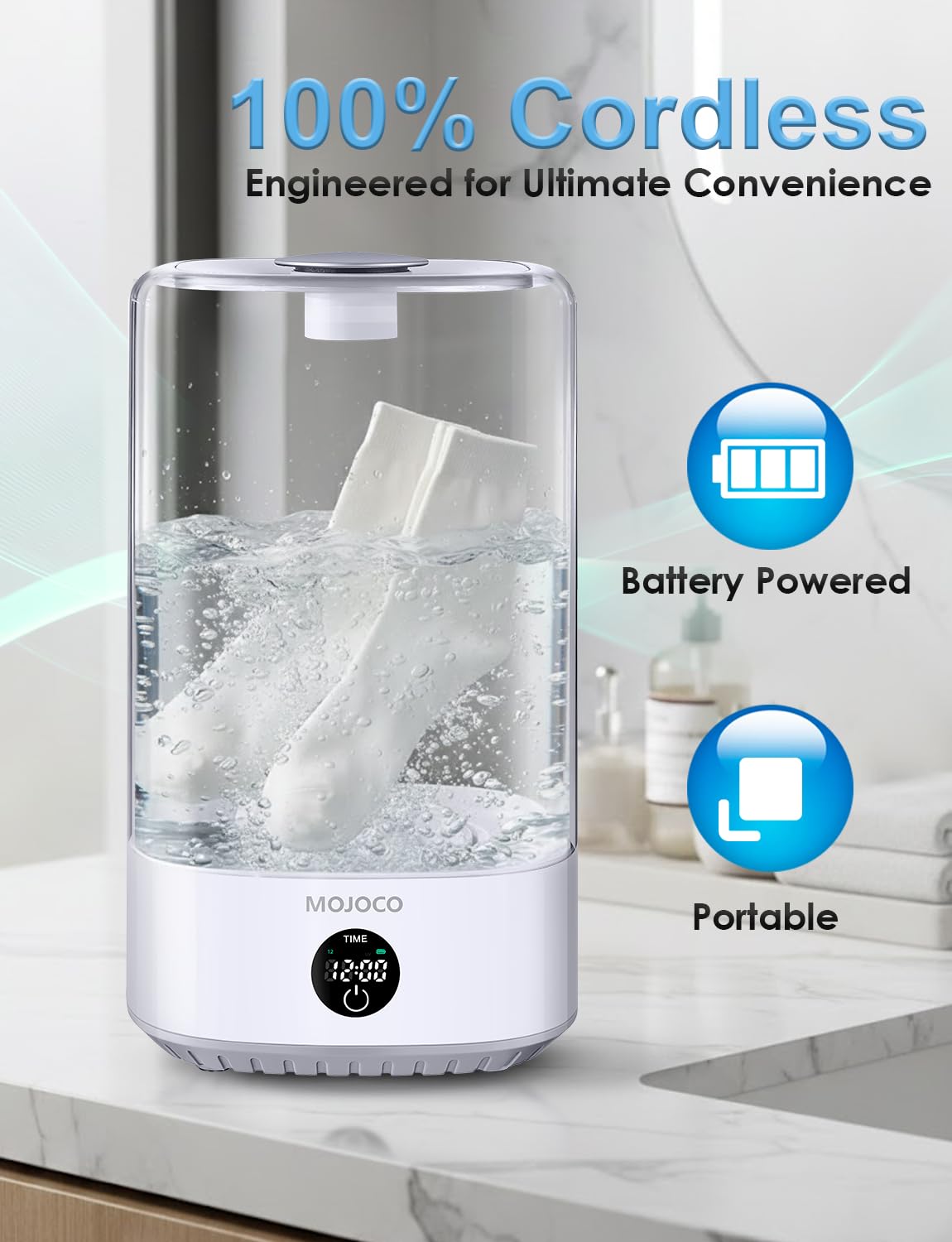 6L Battery-Operated Washing Machine & Mini Dryer for Apartments, Dorms, and Travel