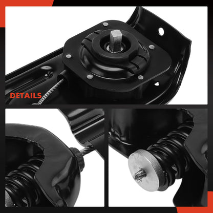 A-Premium Spare Tire Hoist Spare Tire Winch Carrier Compatible with Dodge Durango 2011 2012, Sport Utility, AWD