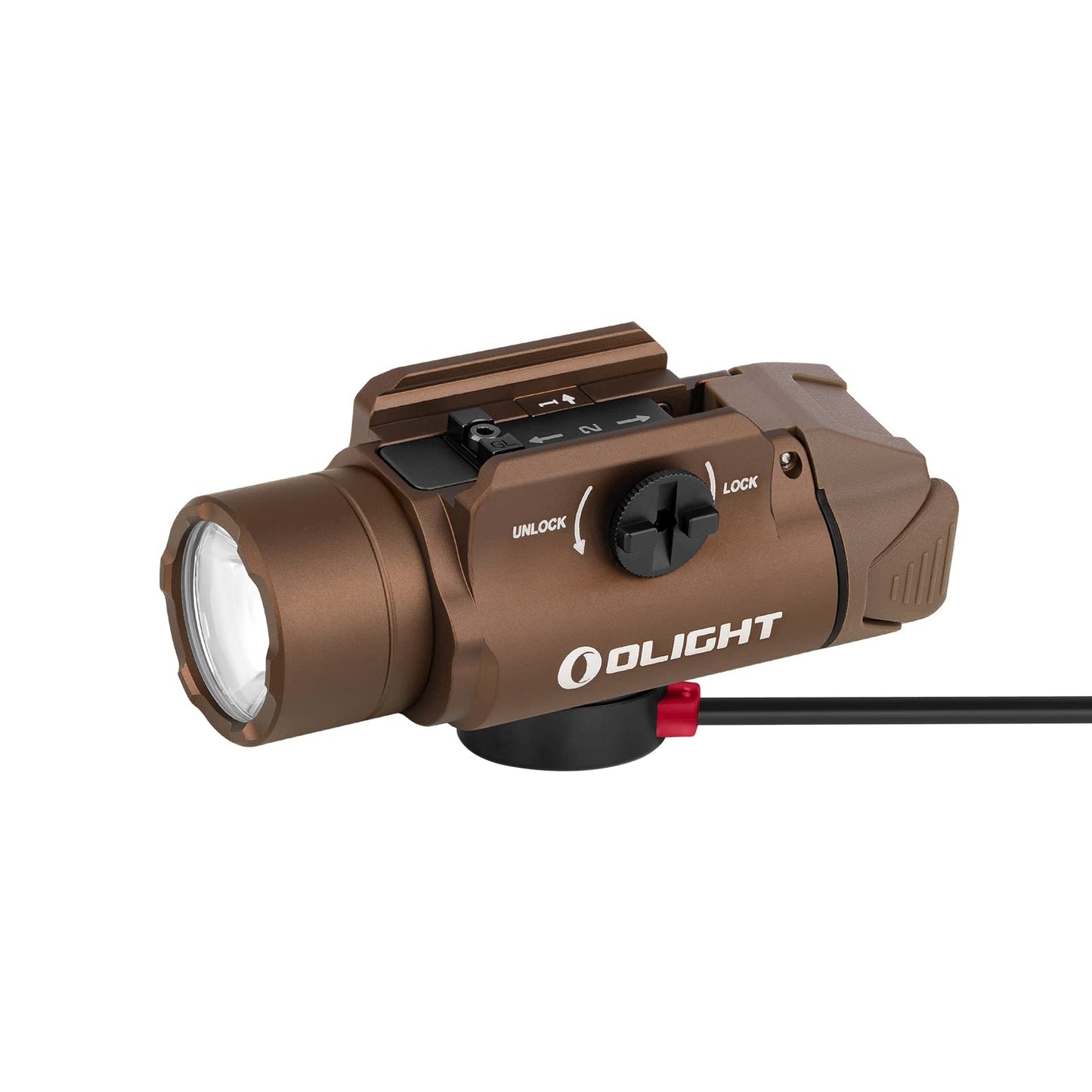 OLIGHT PL-3R Valkyrie 1500 Lumen Weaponlight, 10,200 Candela Rechargeable Rail-Mounted Tactical Light, Fits GL and 1913 Picatinny Rails, Built-in Battery