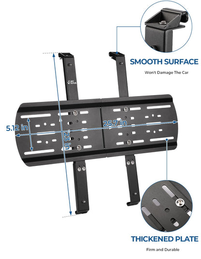 JL Gas Can Mount Bracket & Rear Window Storage Molle Panel Kit