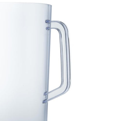 G.E.T. Heavy-Duty 1 Gallon Plastic Pitcher with Lid, Clear, BPA Free