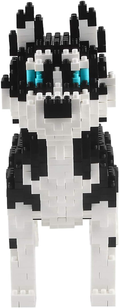 Larcele Micro Husky Dog Building Blocks Super Mini Pet Building Toy Bricks 950 Pieces KLJM-02 (Husky)