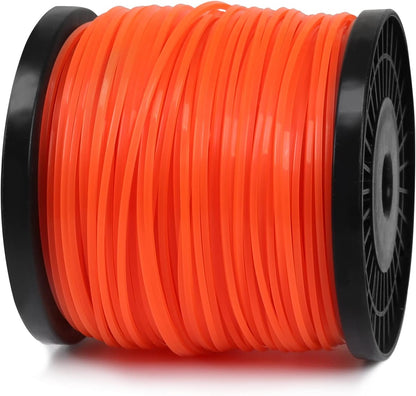 VIABRICO 0.080 Inch Weed Wacker String Trimmer Line - Commercial Grade Square Nylon - 425ft Spool