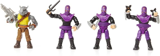 Mega Bloks TMNT Collectors Rocksteady Villain Pack