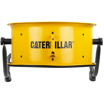 CAT fans - 18”-Blade High-Velocity Drum Fan Heavy Duty Industrial Grade (Yellow, 2-in-1): 3,400 CFM, 4-Speed, 360 Degree Adjustable Drum Head, Dual Ball Bearing Motor with Die-Cast Cover (HVD-18AC)