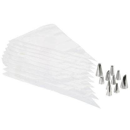 Wilton Beginning Buttercream Decorating Set - Cake Decorating Kit with Piping Tips & Disposable Icing Bags - Quality Baking Tools - 20-Piece Set