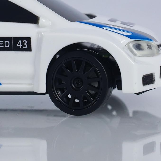 TOUCAN RC HOBBY 2.4GHz Mini RC Drift Car 1/43 Racing Vehicles High Speed 4WD Ready to Go Mini Car Radio Battery Lights Model Gyroscope for Ages 14+
