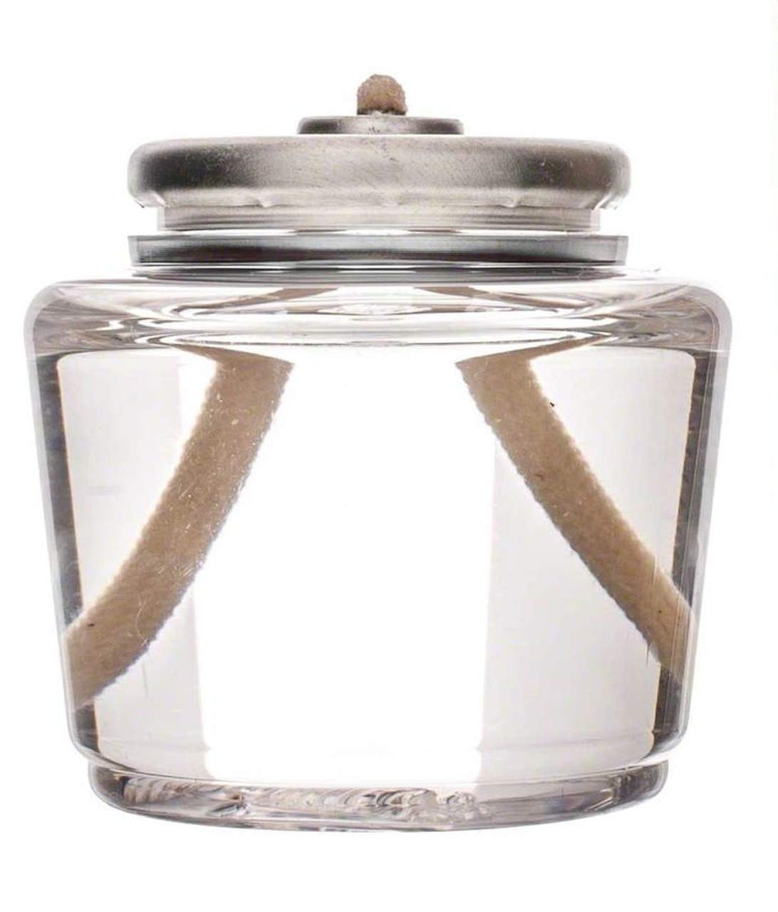 D'light Online HD15 Liquid Votive Candles Fuel Cells - 15 Hour Burn Time Liquid Wax Disposable Clear Plastic Fuel Cells for Wedding Hotel, Restaurant Tables and Emergency Candles - Set of 96