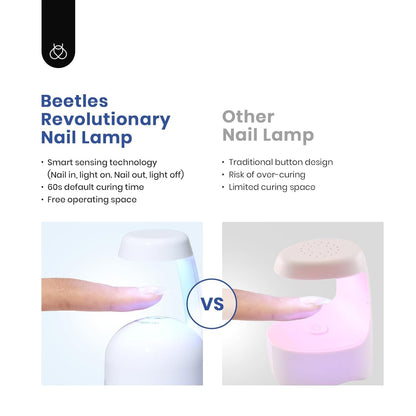 Beetles Gel Nail Extension Kit Almond Shape, Easy 9 in 1 Glue Uv Led Set Etch X Nail Tips Short Almond Half Matte Tips, Gift for Women & Girls, 504 pcs