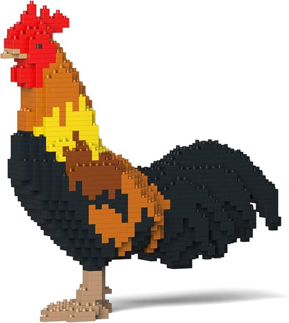 JEKCA Rooster 01S | Bird Plastic Building Blocks | Age 14+