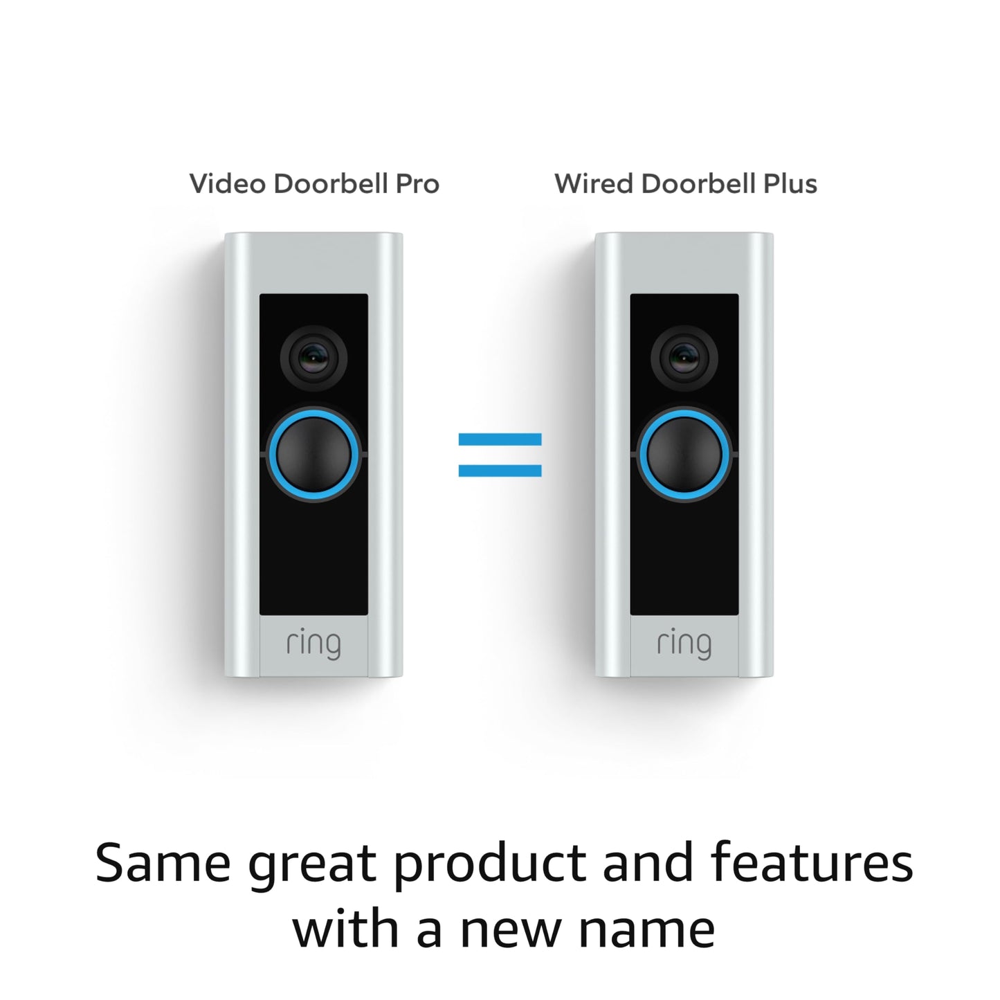 Ring Wired Doorbell Plus - Upgraded, with added security features and a sleek design (existing doorbell wiring required)