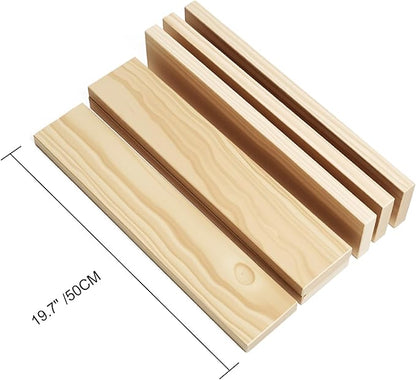 GIANT Wooden Building Blocks for Kids&amp Classrooms - 32Pcs Extra Large Pine Construction Planks 19.7 in Big Building Blocks Set for Outdoor &amp Indoor STEM Play Jumbo Preschool Educational Toy