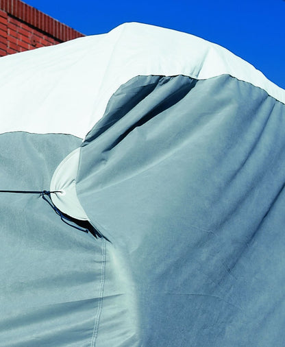 ADCO 46014 SFS AquaShed Gooseneck Horse Trailer Cover, Fits 31'7" - 34'6" Trailers, Gray