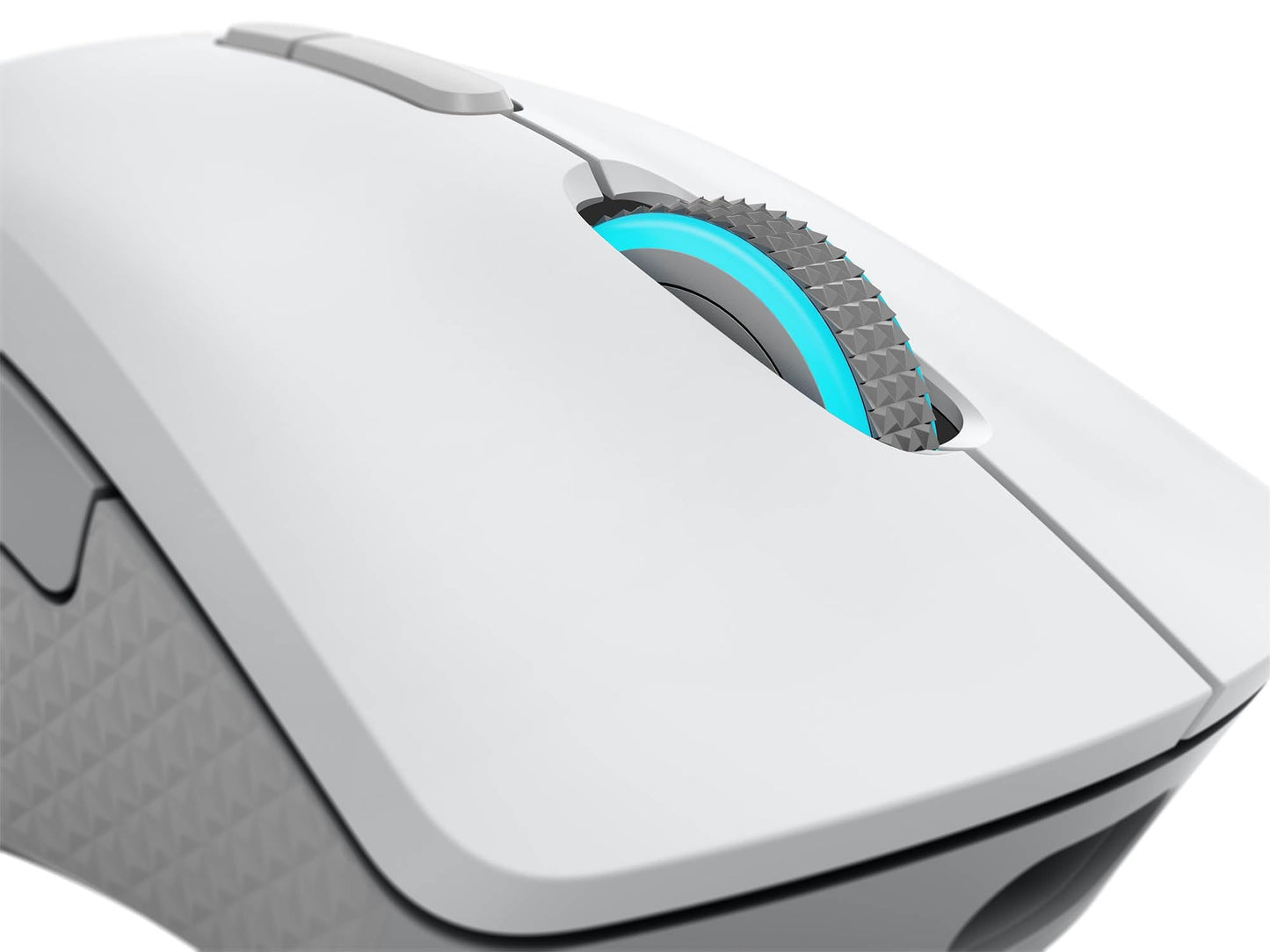 Lenovo Legion M410 Wireless RGB Gaming Mouse – 6 Button Palm Grip Mouse with 16,000 DPI, 53 Hour Rechargeable Battery, 2-Zone RGB Lighting, NVIDIA Reflex Compatible