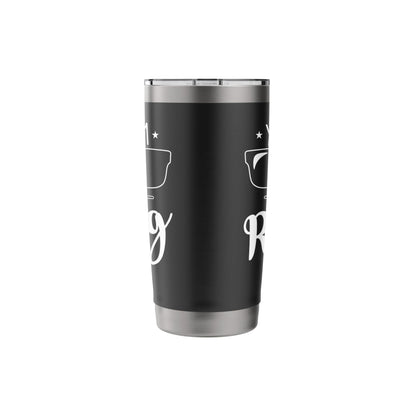 Yup I'm The Ring Dude Funny Ring Bearer Wedding Gift Stainless Steel Insulated Tumbler