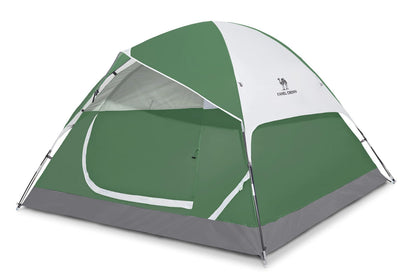 CAMEL CROWN 4/5/6 Person Camping Dome Tent with Removable Rain Fly Waterproof Family Tent Easy Set Up Lightweight Outdoor Tent for Camping Backpacking Hiking