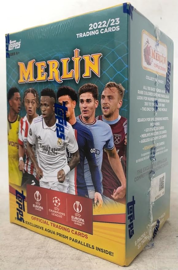 Topps 2022/23 Merlin UEFA Club COMPETITIONS Value Box