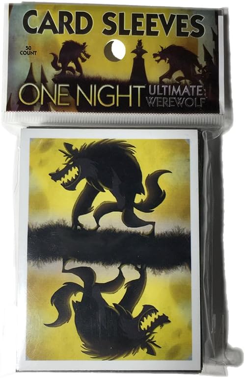One Night Werewords Card Sleeves by Bezier Games – Card Game Accessory