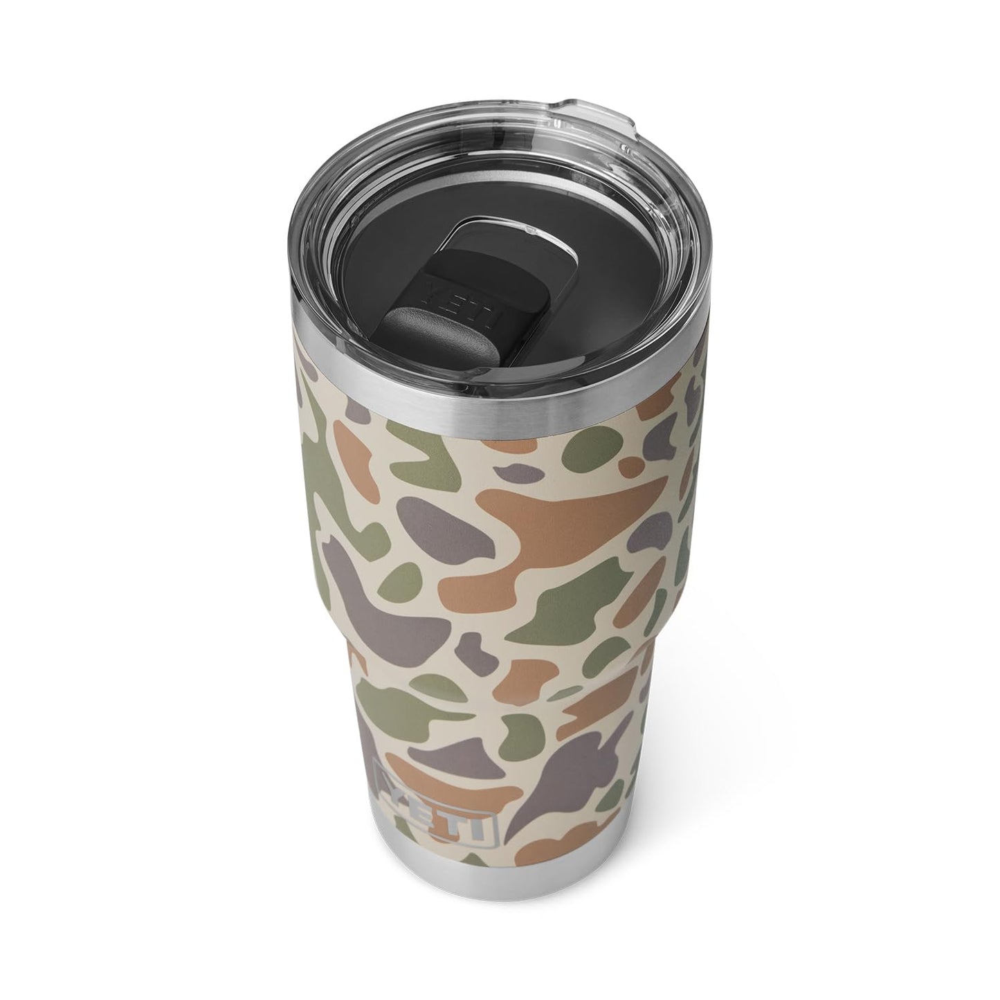 YETI Rambler 30 oz Tumbler, Stainless Steel, Vacuum Insulated with MagSlider Lid, Tan Camo