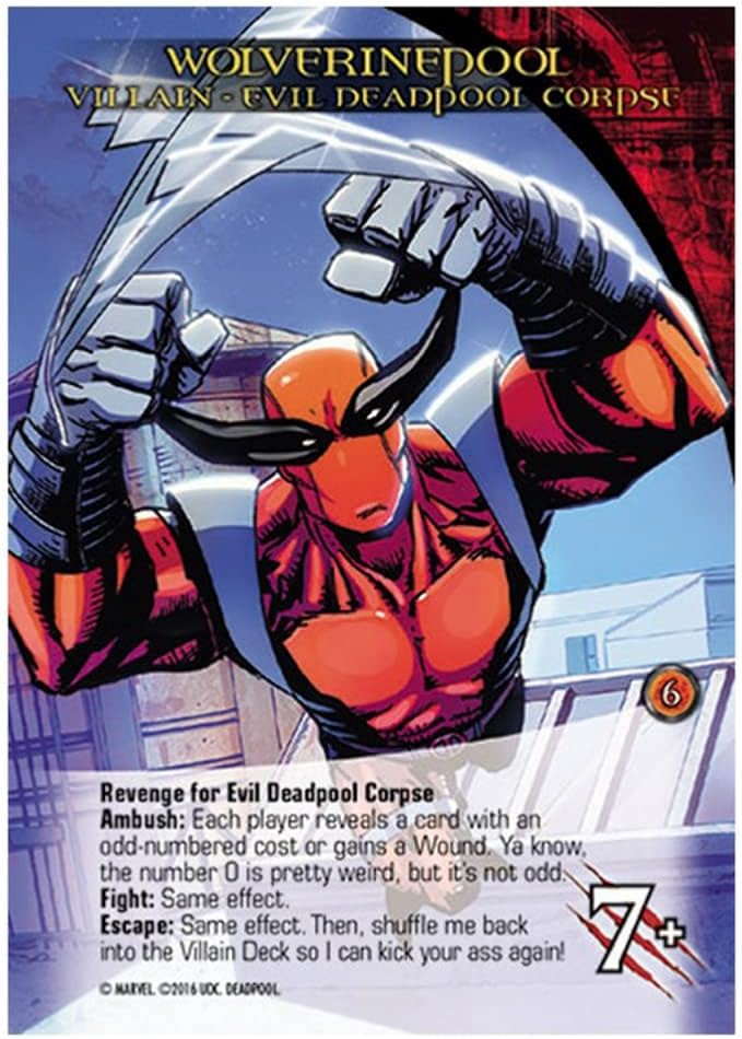 Legendary A Marvel Deck Building Deadpool Expansion Board Game