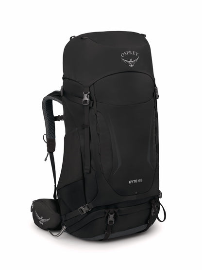 Osprey Kyte 68L Women's Backpacking Backpack with Hipbelt, Black, WXS/S