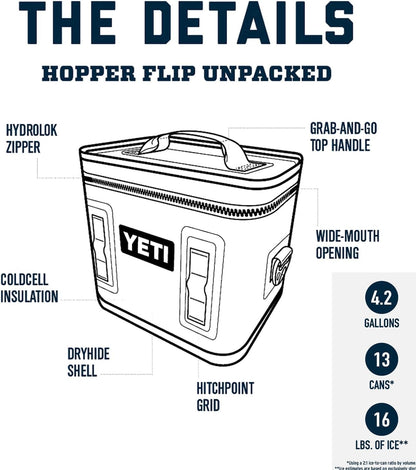 YETI Hopper Flip 12 Portable Cooler, Seafoam
