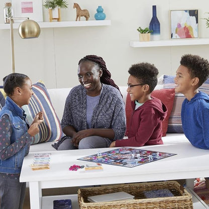 Monopoly: Transformers Edition Board Game for 2-6 Players Kids Ages 8 and Up Includes Autobot and Decepticon Tokens