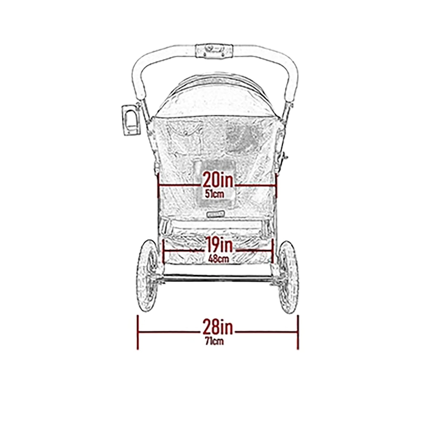Pet Gear NO-Zip Double Pet Stroller, Zipperless Entry, for Single or Multiple Dogs/Cats, Plush Pad + Weather Cover Included, Large Gel-Filled Tires, Emerald