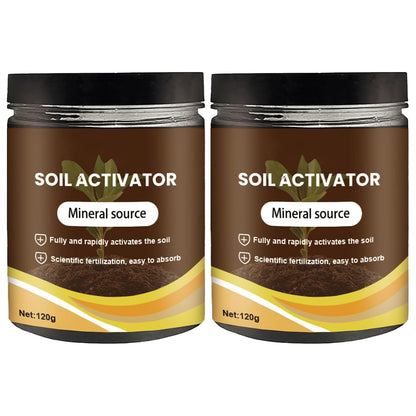 Organic Soil Activators by [Brand Name] - Water-Soluble Plant Fertilizers for Optimal Nutrient Uptake | 120g