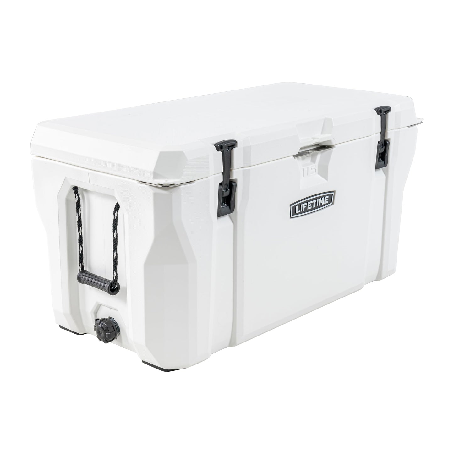 Lifetime 115‑Quart High Performance Cooler, Up to 10‑Day Ice Retention, IGBC Bear‑Resistant, Camping & Hunting Ice Chest with Cutting Board Divider