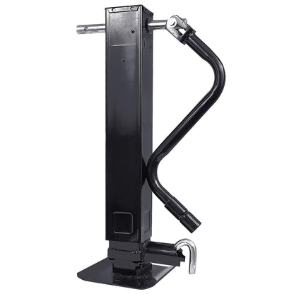 Heavy Duty Weld Square Tube Trailer Jack - 12.5" Lift 13.5" Drop Leg Travel Capacity 12000 LBS (12000lbs Side Pull pin)