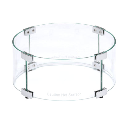 Celestial 14" Round Wind Guard for Gas Fire Pits