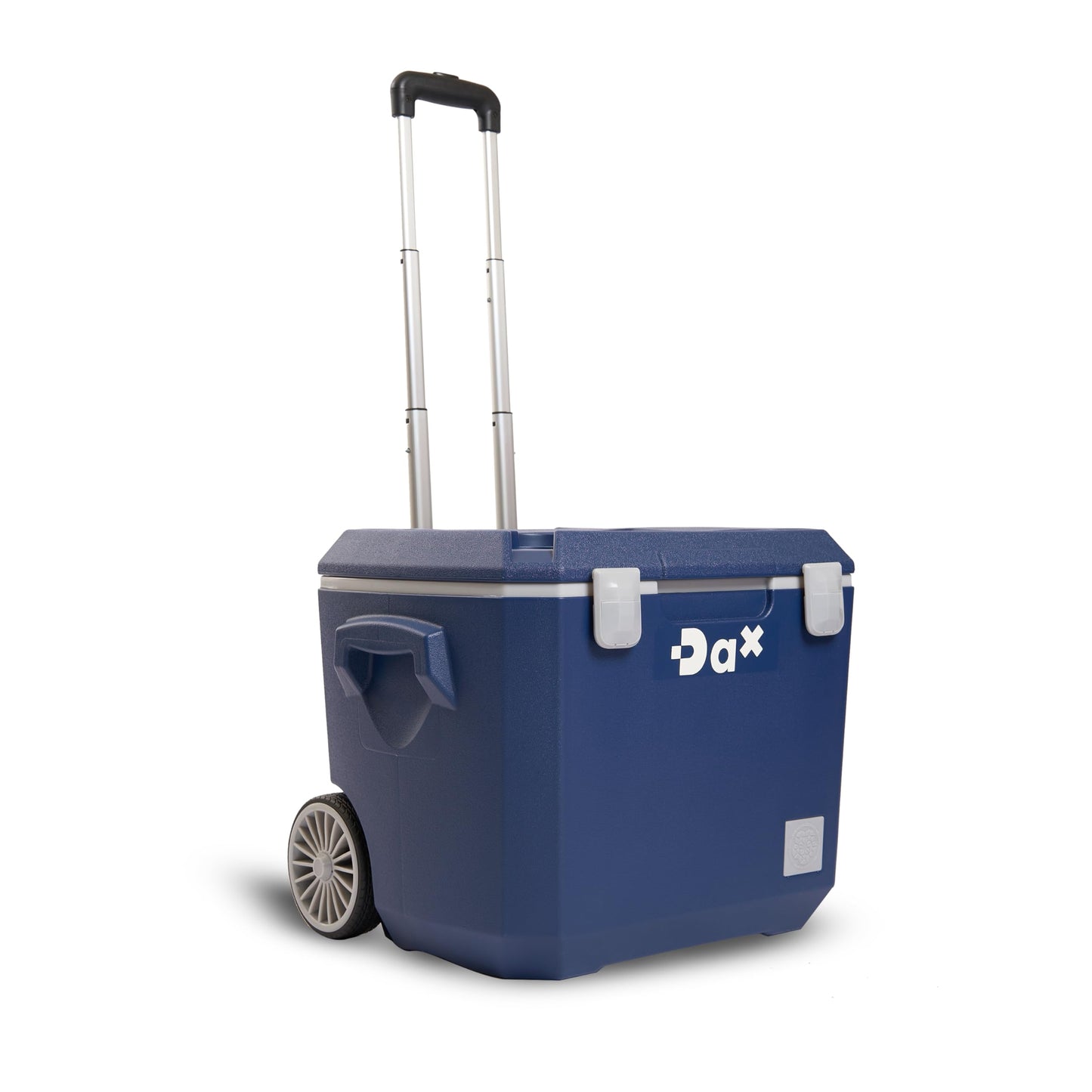 DA Ultra-Light 60 QT Hard Cooler with Wheels and Telescopic Handle, Keep Cold Up to 5 Days, 30% Lighter Than Rotomolded, Coolers Ice Chest for Camping, Tailgating, Beach (60QT Dark Blue)