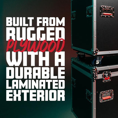 Gator Cases G-TOUR Series Equipment Storage Case/Cable Trunk with Heavy Duty Casters, Truck Pack Size, 45" x 22" x 27" (G-TOURTRK4522HS)