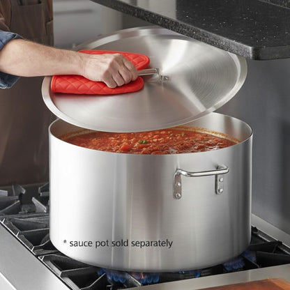 TrueCraftware- 60 Quart Aluminum Sauce Pot Lid 20-3/4" x 5/8"-Cookware Cover for Sauce Pots Stockpots Simmering Pots