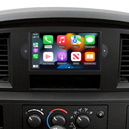 ASURE 3GB+32GB Android Car Stereo Radio for Dodge RAM/Chrysler 300/Jeep Grand Cherokee/Compass 2005 2006 2007 Cars,Car in-Dash GPS Navigation Head Unit Upgrade with Carplay Android Auto