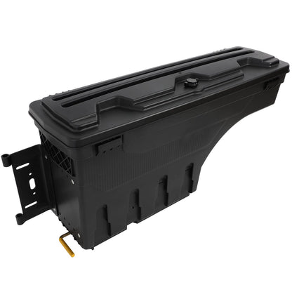 SCITOO Truck Bed Tool Box for Dodge Ram 1500 2019-2021 Left Driver Side,Multi-Compartment Dividers Organized Storage,Heavy Duty & No-Drill Installation