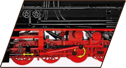 COBI Historical Collection Steam Locomotive DR BR 52/Ty2 Building Set 1725 Pieces