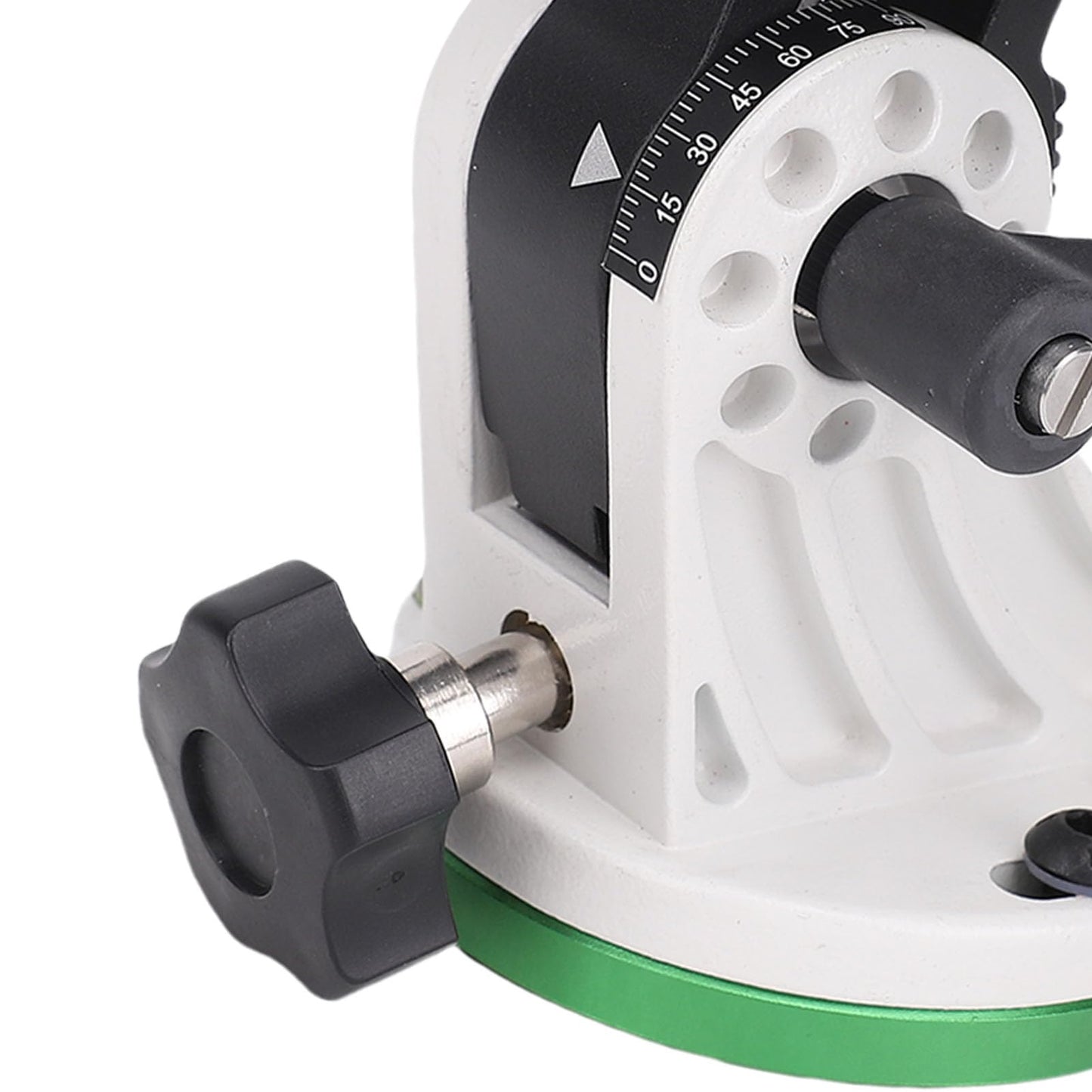Latitude Adjustment Base, Precision Aluminum Alloy Telescope Mount with 90° Adjustable Knob for Astronomy Enthusiasts and Astrophotographers