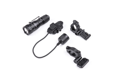 NEXTORCH TA21 IR Tactical Flashlight, 1300 Lumens White & IR Dual Light, One-Step-Strobe, 4 Modes, IPX8 Waterproof, USB-C Rechargeable EDC Portable Light for Outdoor Camping Hiking Emergency