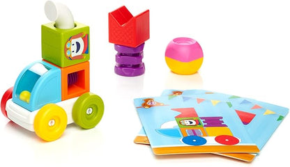 SmartMax My First Build and Drive Magnetic Building Vehicle STEM Play Set for Ages 1-5
