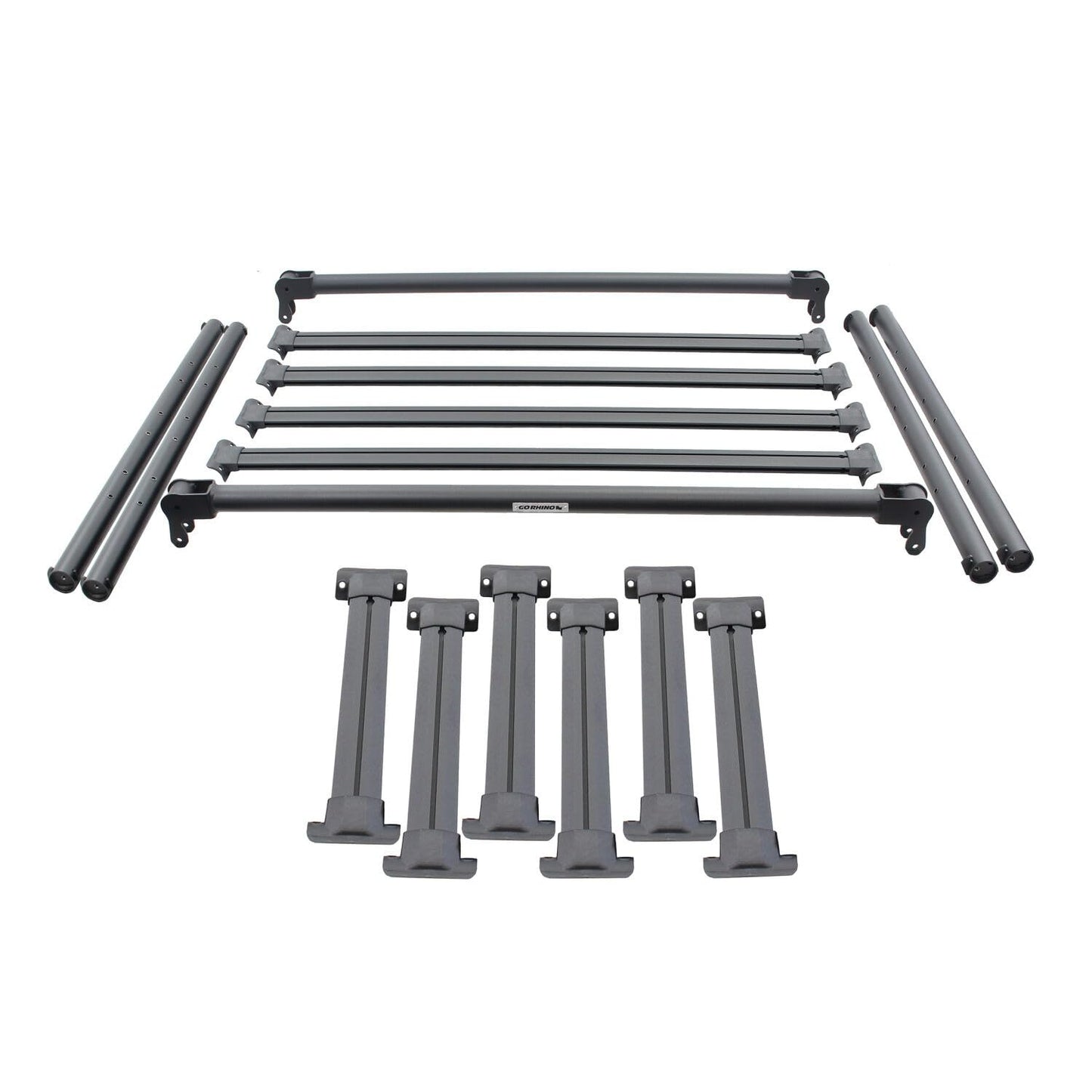 Go Rhino! - 5951000T-01 - Box 1-Overland Rack-MIDSIZE Truck