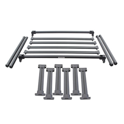 Go Rhino! - 5951000T-01 - Box 1-Overland Rack-MIDSIZE Truck